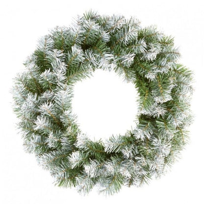 Front - Premier Christmas Snow Tipped Wreath