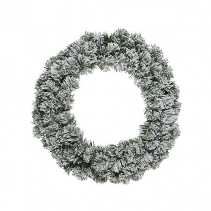 Front - Kaemingk Imperial Christmas Snowy Wreath