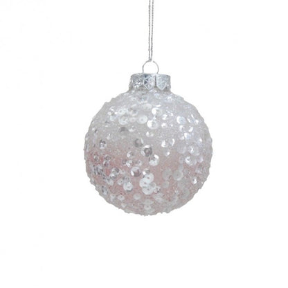 Front - Davies Products Frosted Bauble