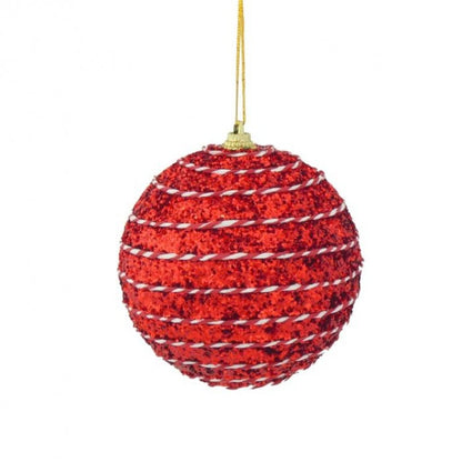 Front - Davies Products Glitter String Bauble