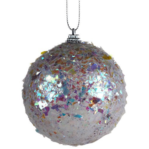 Front - Davies Products Unicorn Iridescent Bauble
