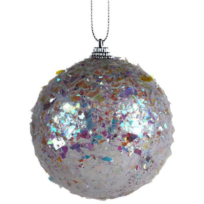 Front - Davies Products Unicorn Iridescent Bauble