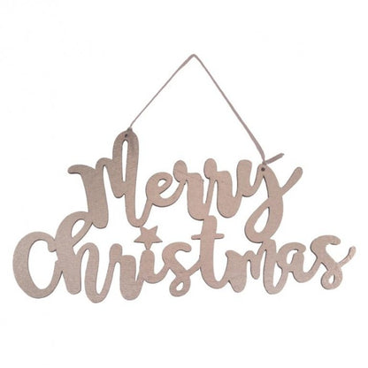 Front - Davies Products Metallic Christmas Tree Decoration