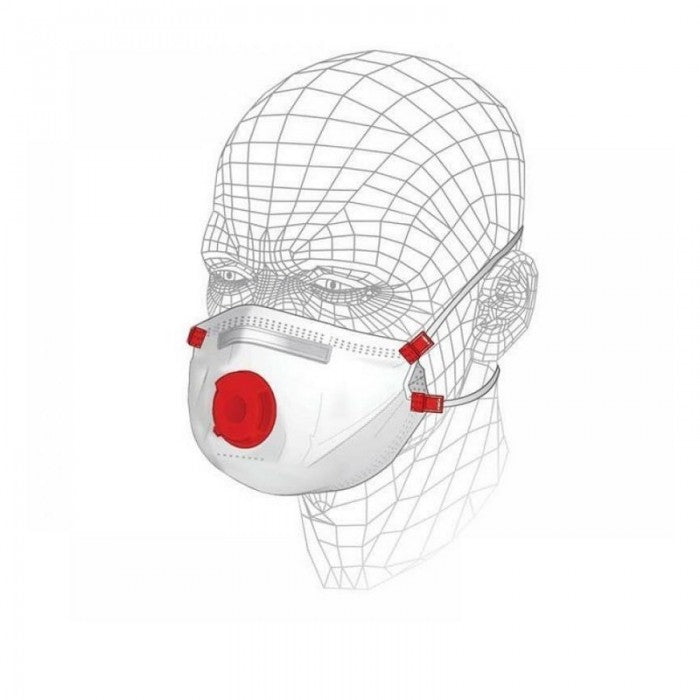 Front - Vitrex Unisex Adult Multi-Purpose Respirator Mask With Filter