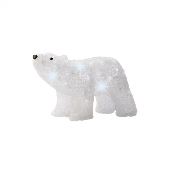 Front - Kaemingk Bear Christmas LED Outdoor Decoration