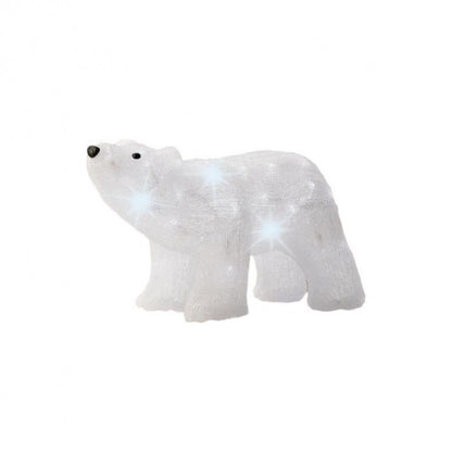 Front - Kaemingk Bear Christmas LED Outdoor Decoration