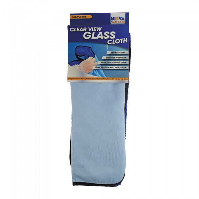 Front - Nova Car Care Clear View Cleaning Cloth