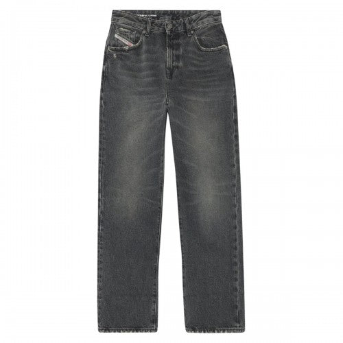 Front - Diesel Mens D-Sark Faded Jeans