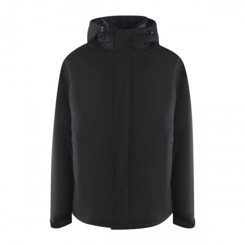 Front - Ice Iceberg Mens Plain Hooded Jacket