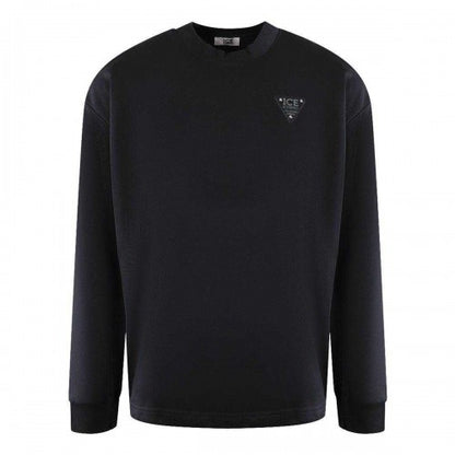 Front - Ice Iceberg Unisex Adult Triangle Logo Crew Neck Sweatshirt