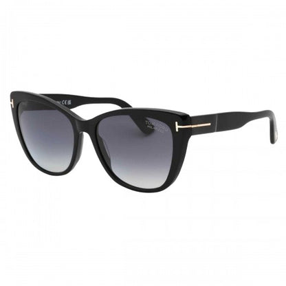 Front - Tom Ford Womens/Ladies Smoke Polarised Sunglasses