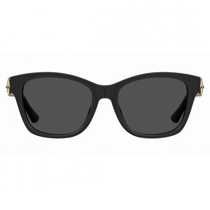 Front - Moschino Unisex Adult Buckle Detail Sunglasses