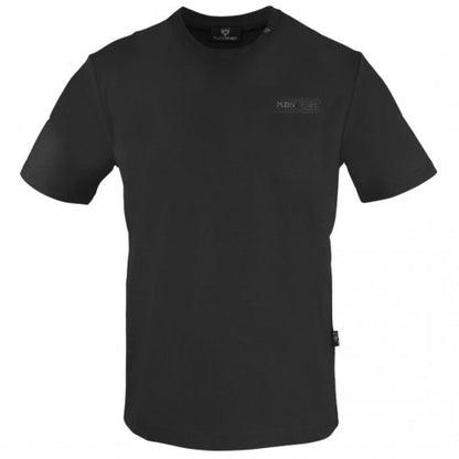 Front - Plein Sport Unisex Adult Circle Logo Back Print T-Shirt