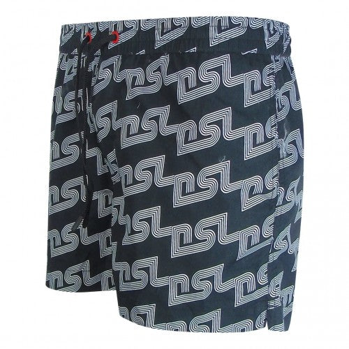 Front - Diesel Mens BMBX-Ken-37 All-Over Print Board Shorts
