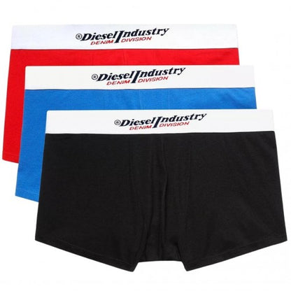 Front - Diesel Mens Umbx-Damien Boxer Shorts (Pack of 3)