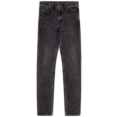 Front - Diesel Mens D-Sark Washed Jeans