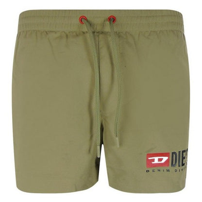 Front - Diesel Mens Logo Swim Shorts