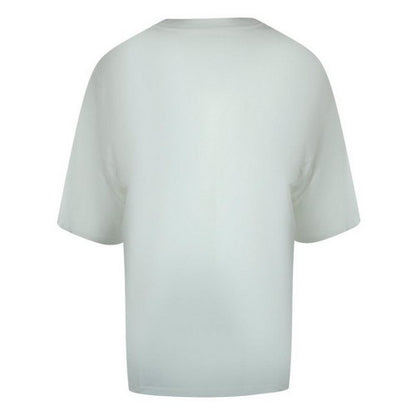 Front - Diesel Mens Logo Cotton Boxy T-Shirt