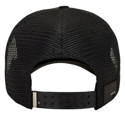 Front - Amiri Pegasus Embroidered Trucker Cap