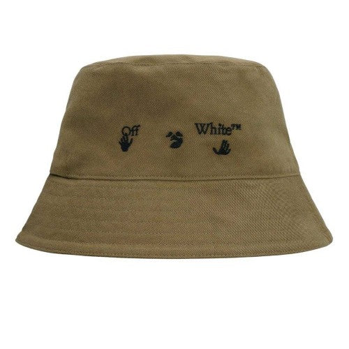 Front - Off-White Logo Bucket Hat