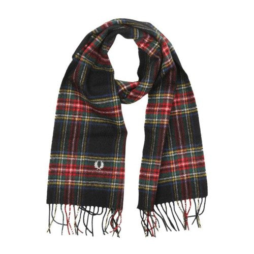 Front - Fred Perry Tartan Scarf