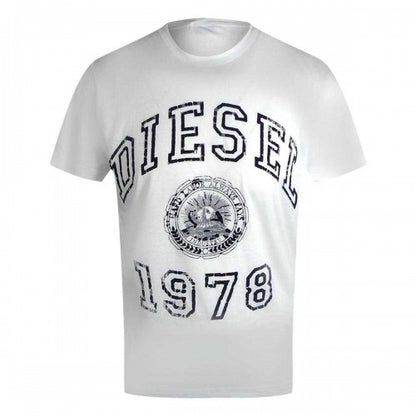 Front - Diesel Unisex Adult Bold Logo T-Shirt