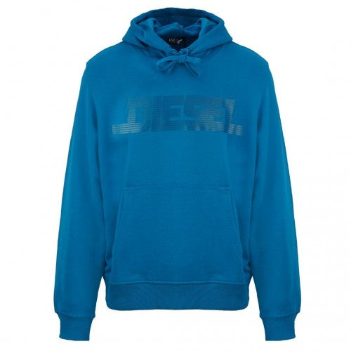Front - Diesel Mens Monotone Logo Hoodie