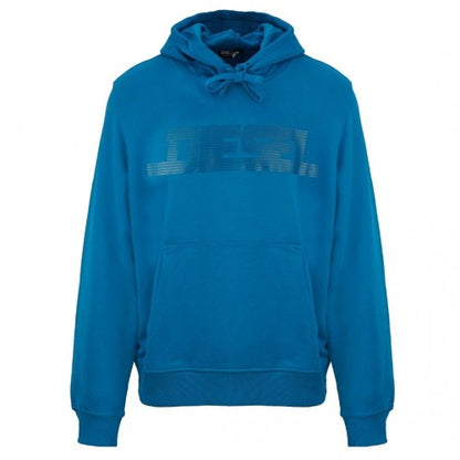 Front - Diesel Mens Monotone Logo Hoodie