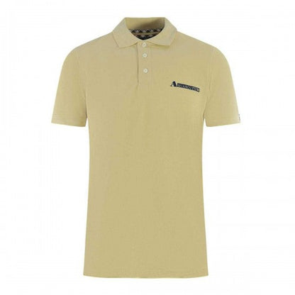 Front - Aquascutum Unisex Adult Boxed Logo Polo Shirt