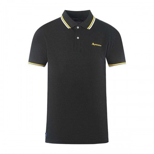 Front - Aquascutum Unisex Adult Double Tipped Collar Logo Polo Shirt