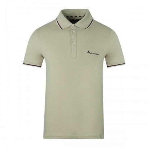 Front - Aquascutum Unisex Adult Logo Polo Shirt