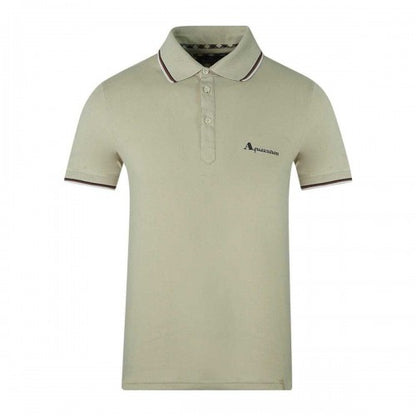 Front - Aquascutum Unisex Adult Logo Polo Shirt