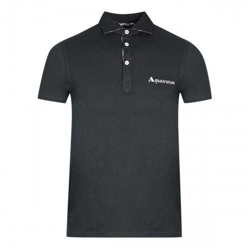 Front - Aquascutum Unisex Adult Signature Logo Polo Shirt