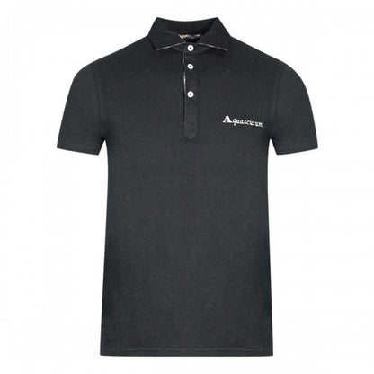 Front - Aquascutum Unisex Adult Signature Logo Polo Shirt