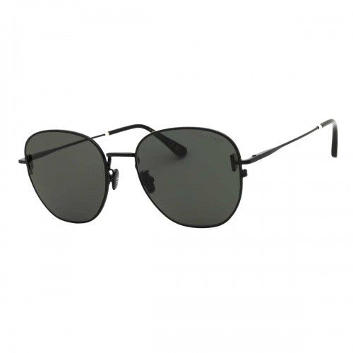 Front - Tom Ford Mens Matte Smoke Sunglasses