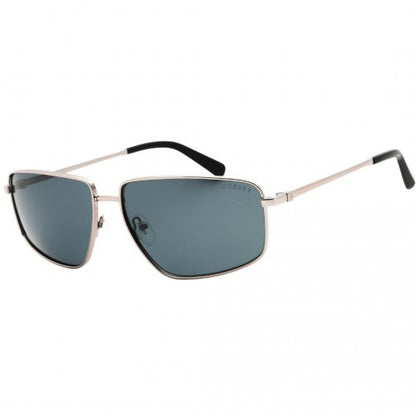 Front - Guess Mens Smoke Polarised Sunglasses