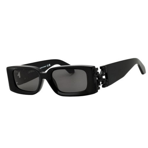 Front - Off-White Unisex Adult Roma Square Sunglasses
