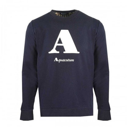 Front - Aquascutum Unisex Adult Logo Sweatshirt