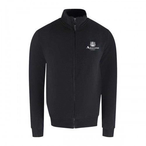 Front - Aquascutum Unisex Adult Full Zip Active Sweatshirt