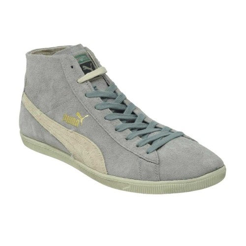 Front - Puma Unisex Adult Gylde Vintage Suede Mid Cut Trainers
