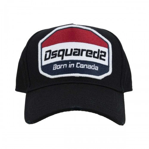 Front - DSquared2 Born In Canada Logo Cap