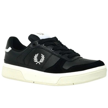Front - Fred Perry Womens/Ladies Leather Trainers