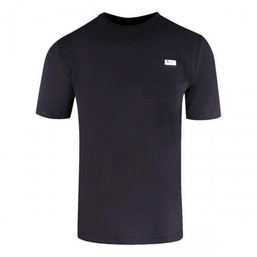 Front - Aquascutum Mens Logo Chest Pocket T-Shirt