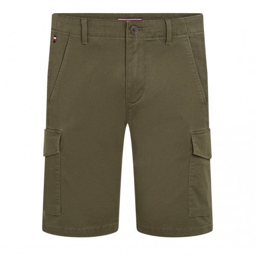 Front - Tommy Hilfiger Mens Cargo Shorts