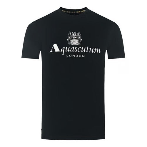 Front - Aquascutum Mens Active Big Logo T-Shirt