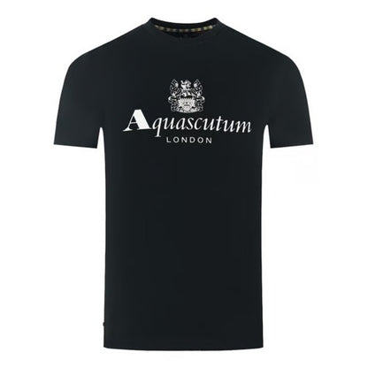 Front - Aquascutum Mens Active Big Logo T-Shirt