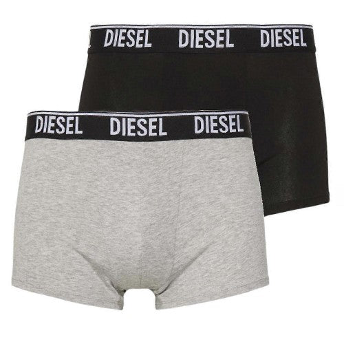 Front - Diesel Mens Umbx-Shawn Boxer Shorts (Pack of 2)