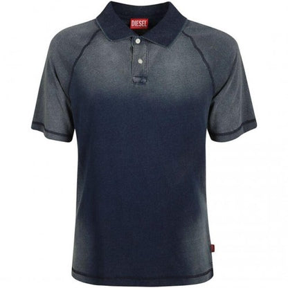 Front - Diesel Mens Rasmith Faded Polo Shirt
