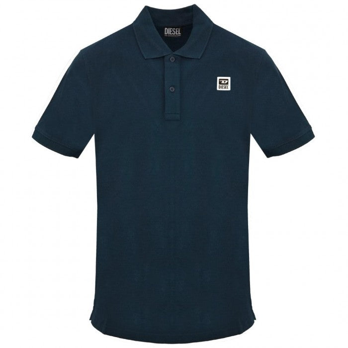 Front - Diesel Mens Total Eclipse Small Logo Polo Shirt