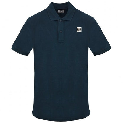 Front - Diesel Mens Total Eclipse Small Logo Polo Shirt